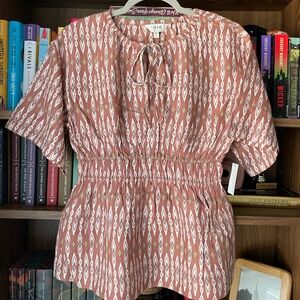Joie Renae Split Neck Top